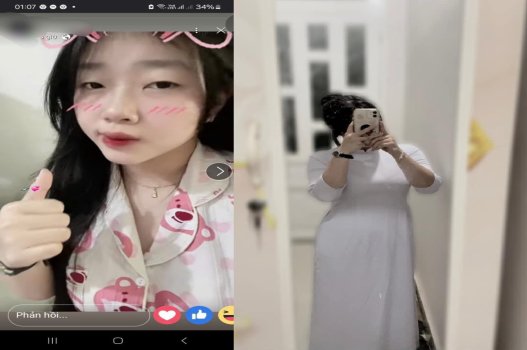 Clip nóng bỏng của Trần Linh nữ sinh xinh đẹp