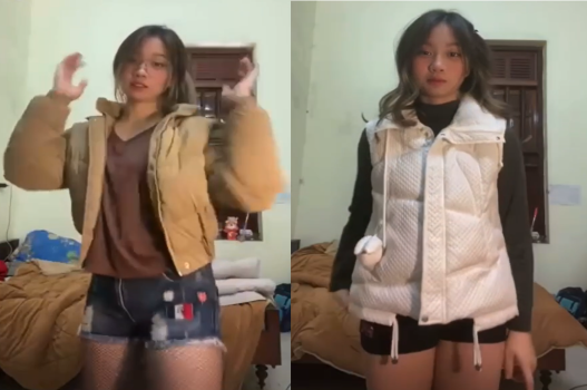 Cô sinh viên quyến rũ thể hiện sức hấp dẫn làm đắm say lòng người