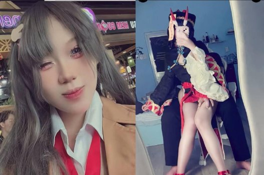 Gợi cảm cô nàng cosplay chinh phục bạn thân của người yêu