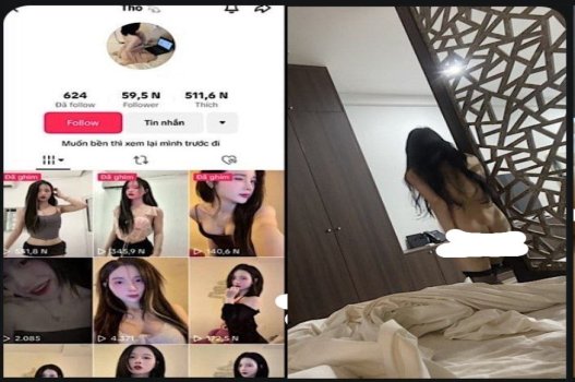 Phim sex tiktoker nóng bỏng bị khách phát hiện khi làm việc