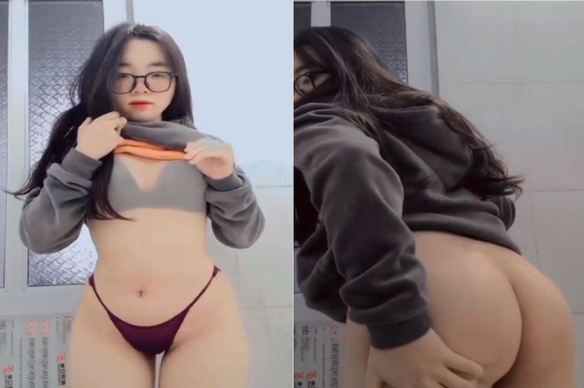 Yêu cùng em gái trẻ cận thị ngực khủng quyến rũ
