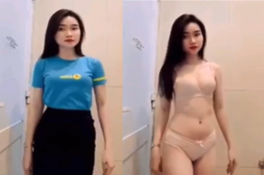 Sex quyến rũ nhân viên Điện Máy Xanh chân dài ngọt ngào